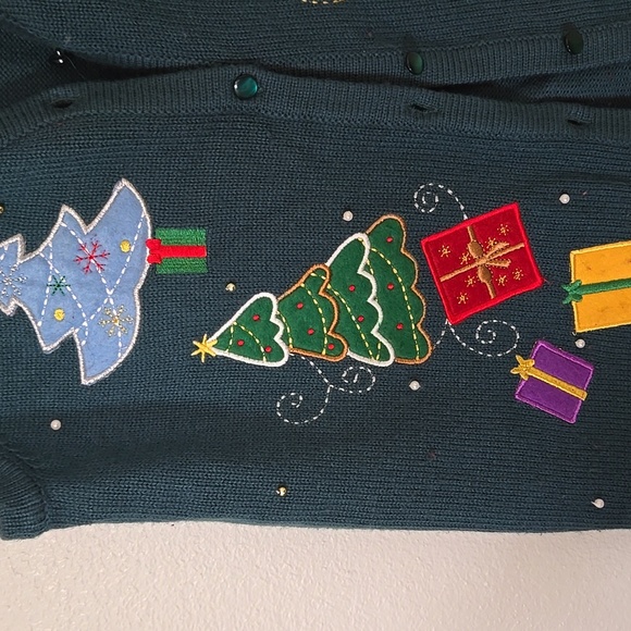 Ugly Christmas Sweater Vest Size Small - Picture 3 of 6